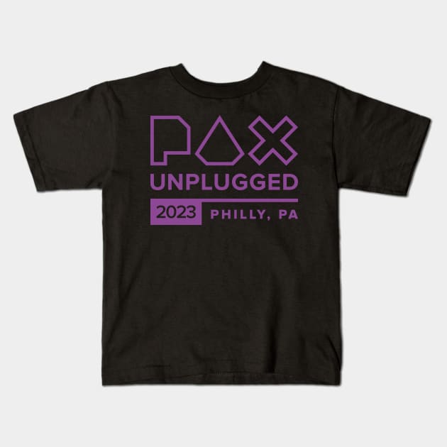 pax-unplugged Kids T-Shirt by nuongnam0